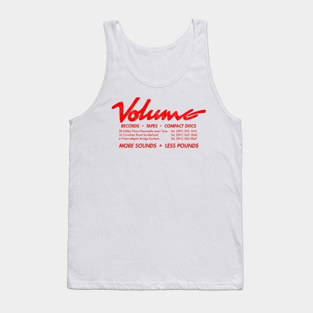 Volume Records (distressed) Tank Top by Stupiditee